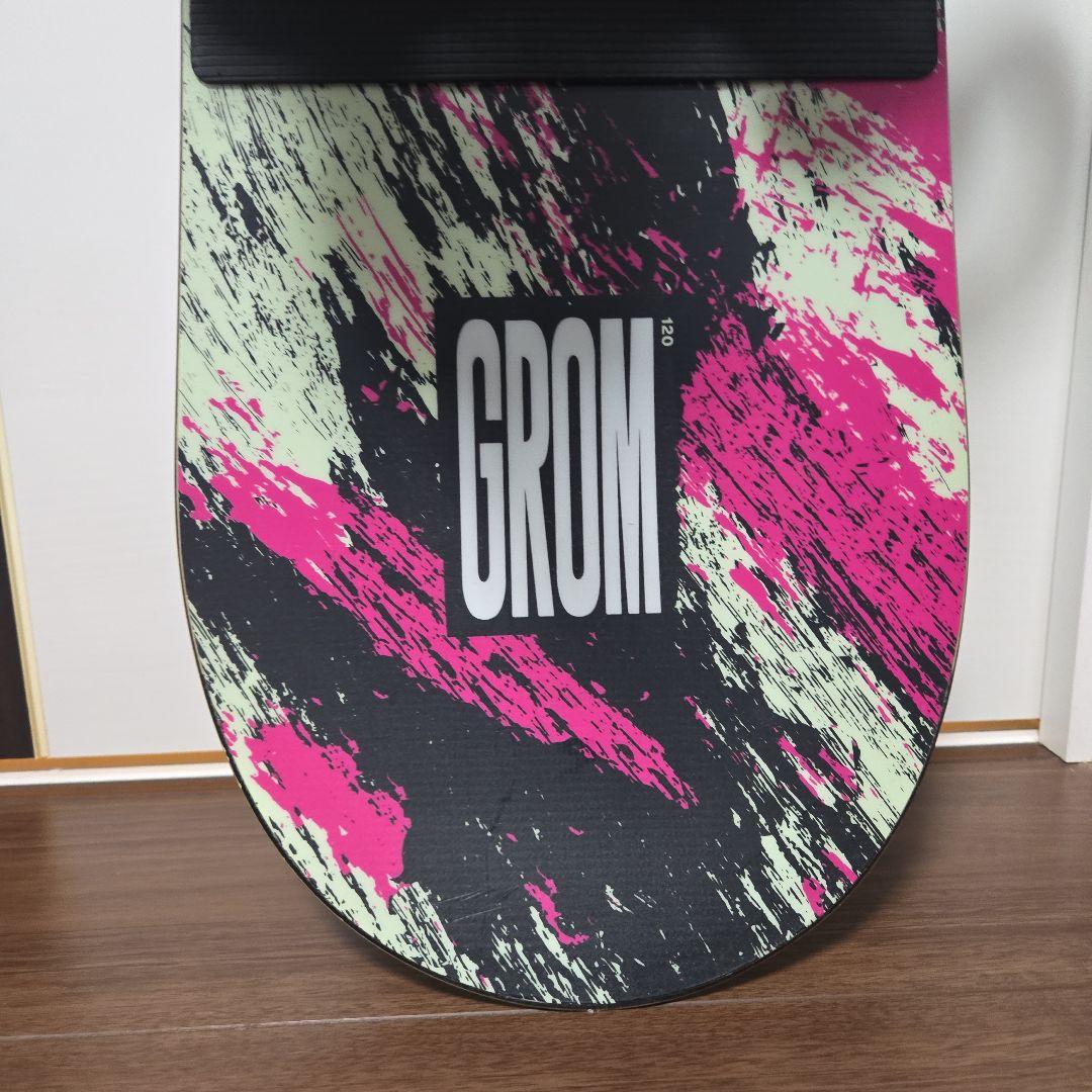 Burton Grom スノーボード 120 セット　ビンディング　SMALLS