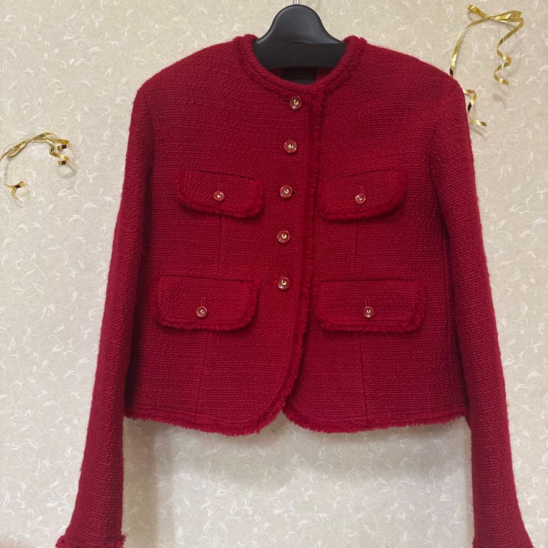 まー　トゥモローランド　ツイードジャケット