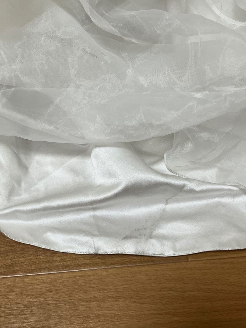 【値下げしました！Sサイズ】ウエディングドレス　プリンセス/A ライン