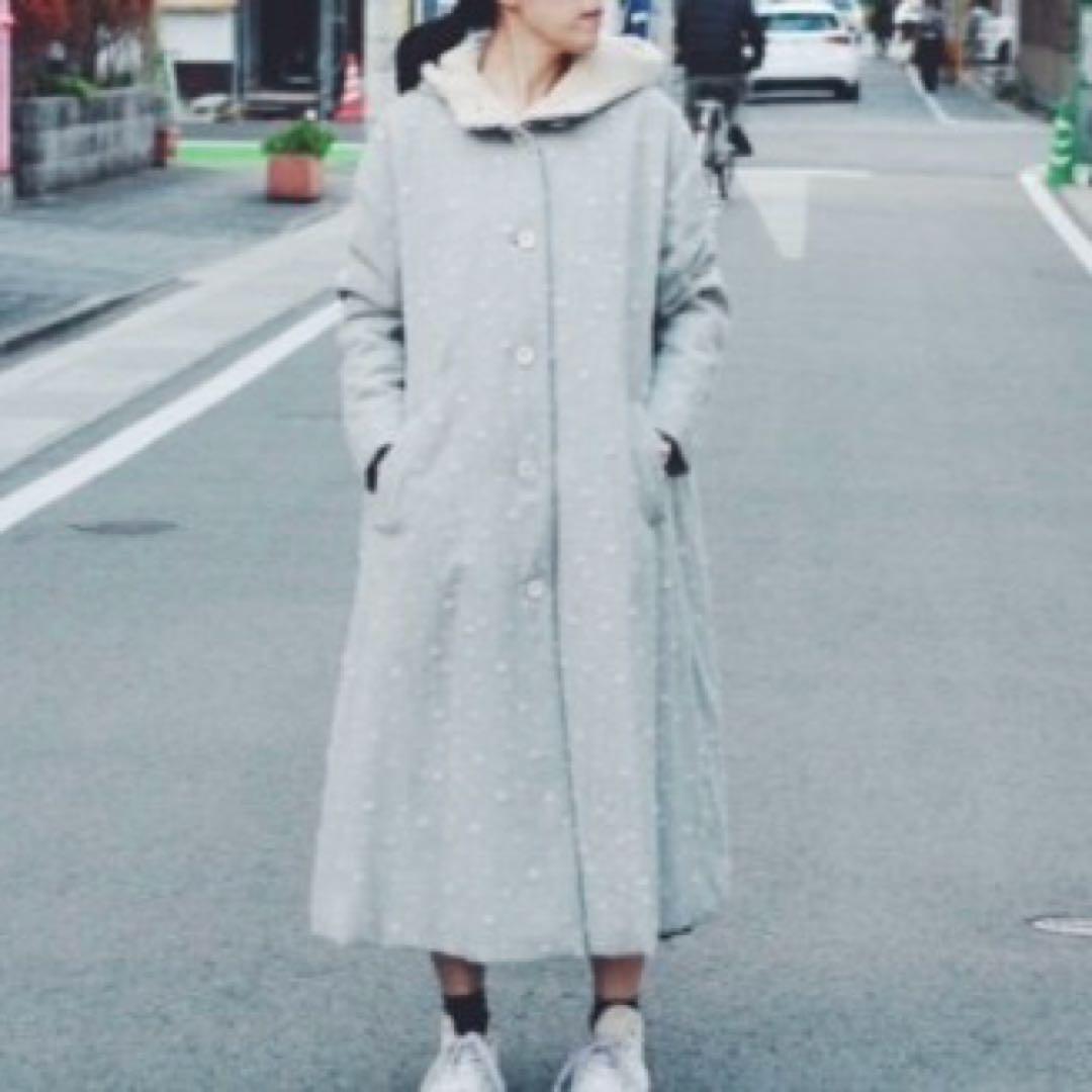 ミナペルホネンtama yuki コートサイズ36定価126500円