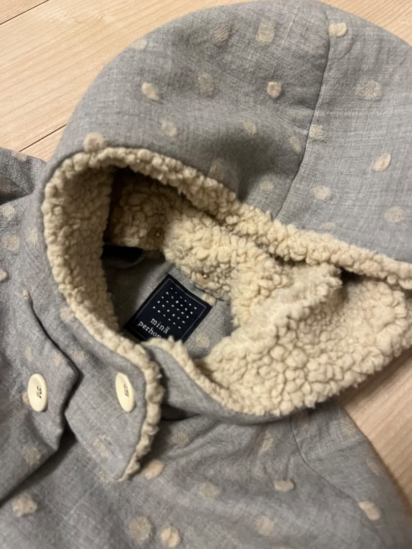 ミナペルホネンtama yuki コートサイズ36定価126500円