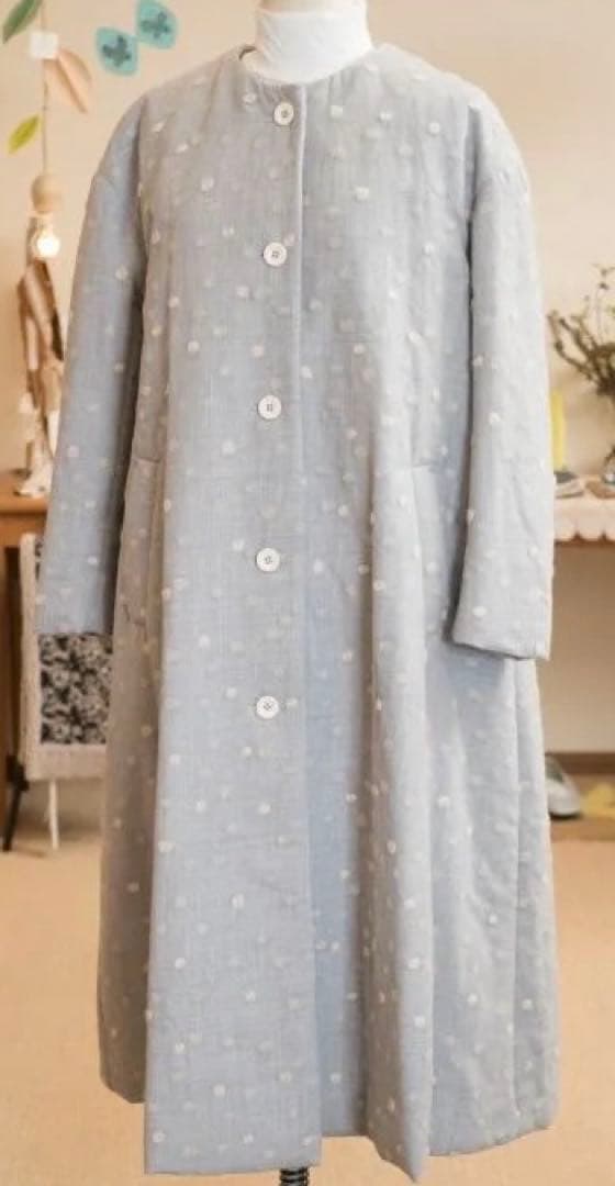 ミナペルホネンtama yuki コートサイズ36定価126500円