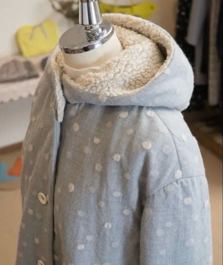 ミナペルホネンtama yuki コートサイズ36定価126500円