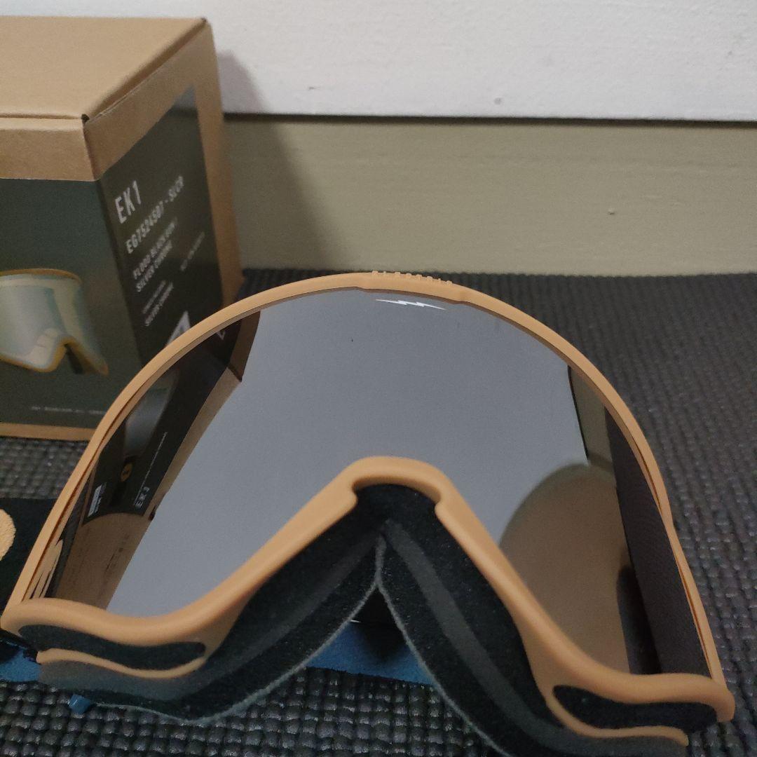 未使用品　Electric EK1 ゴーグル Flood Black Gum