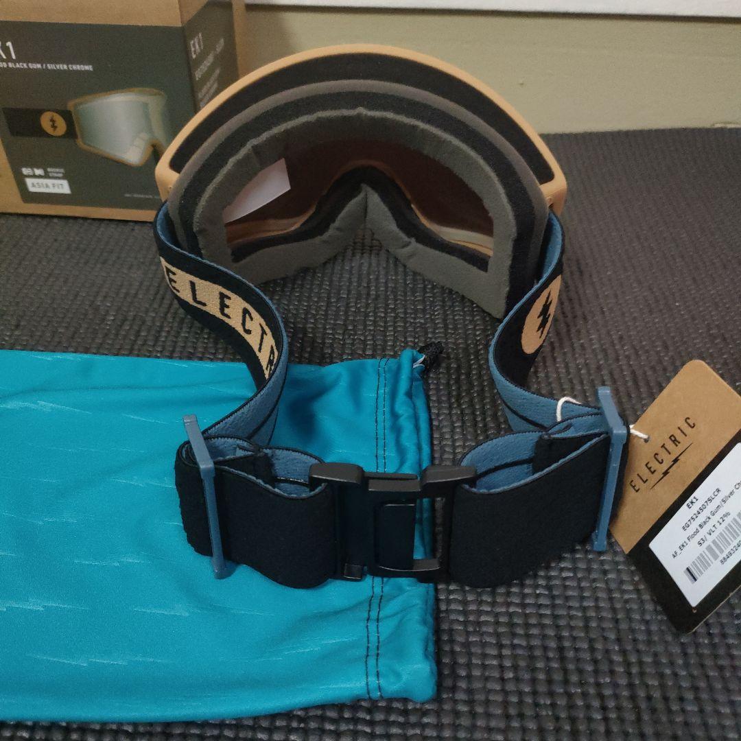 未使用品　Electric EK1 ゴーグル Flood Black Gum