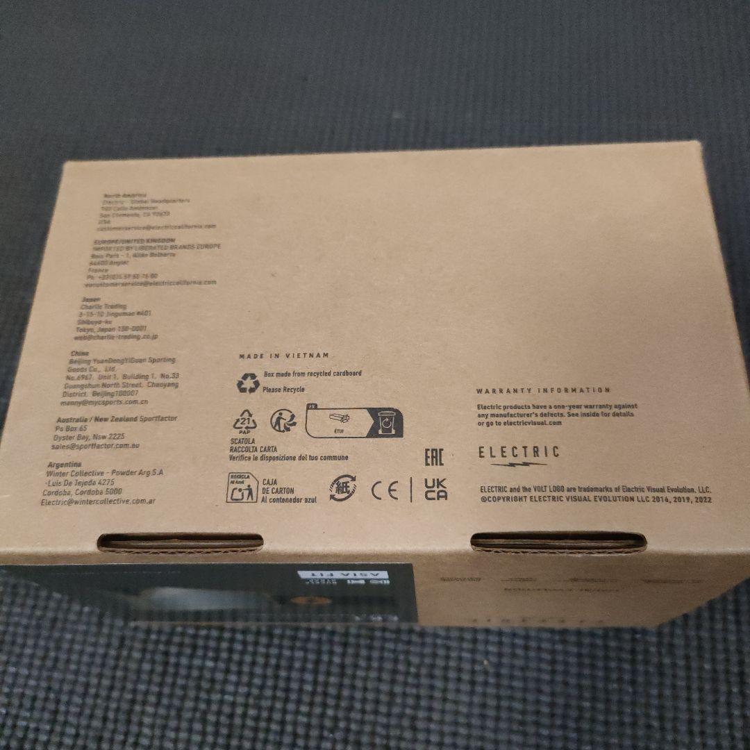 未使用品　Electric EK1 ゴーグル Flood Black Gum