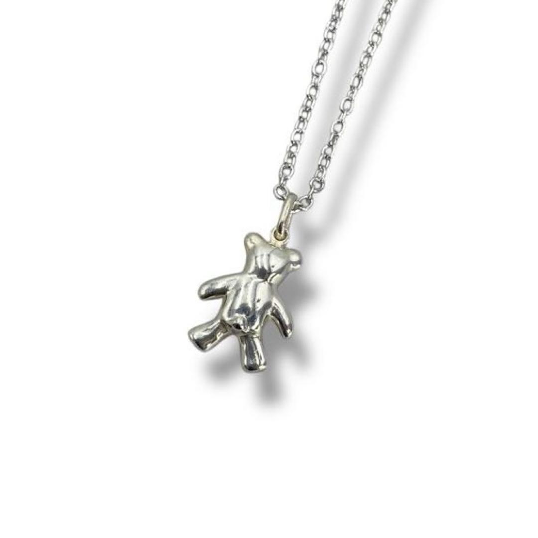 美品 Tiffany 熊 ベア シルバー925 ネックレス Vintage 希少