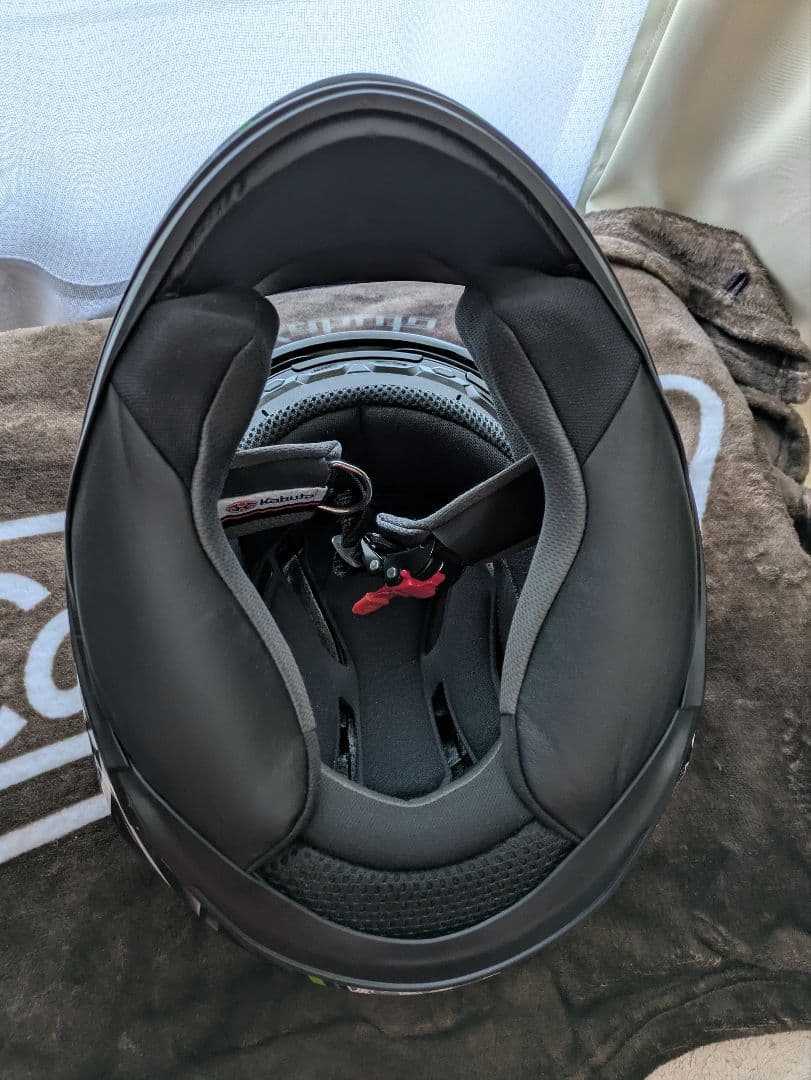 美品OGK Kabuto KAMUI3 別スモークシールド、チークパッド付