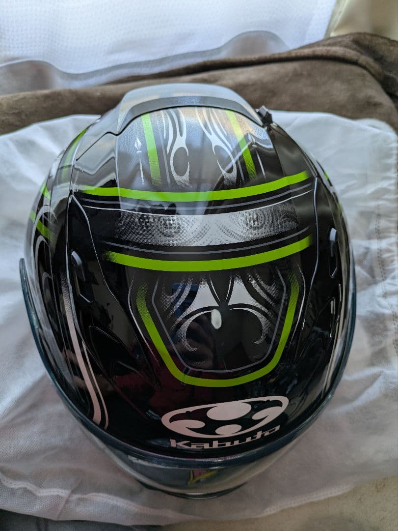 美品OGK Kabuto KAMUI3 別スモークシールド、チークパッド付