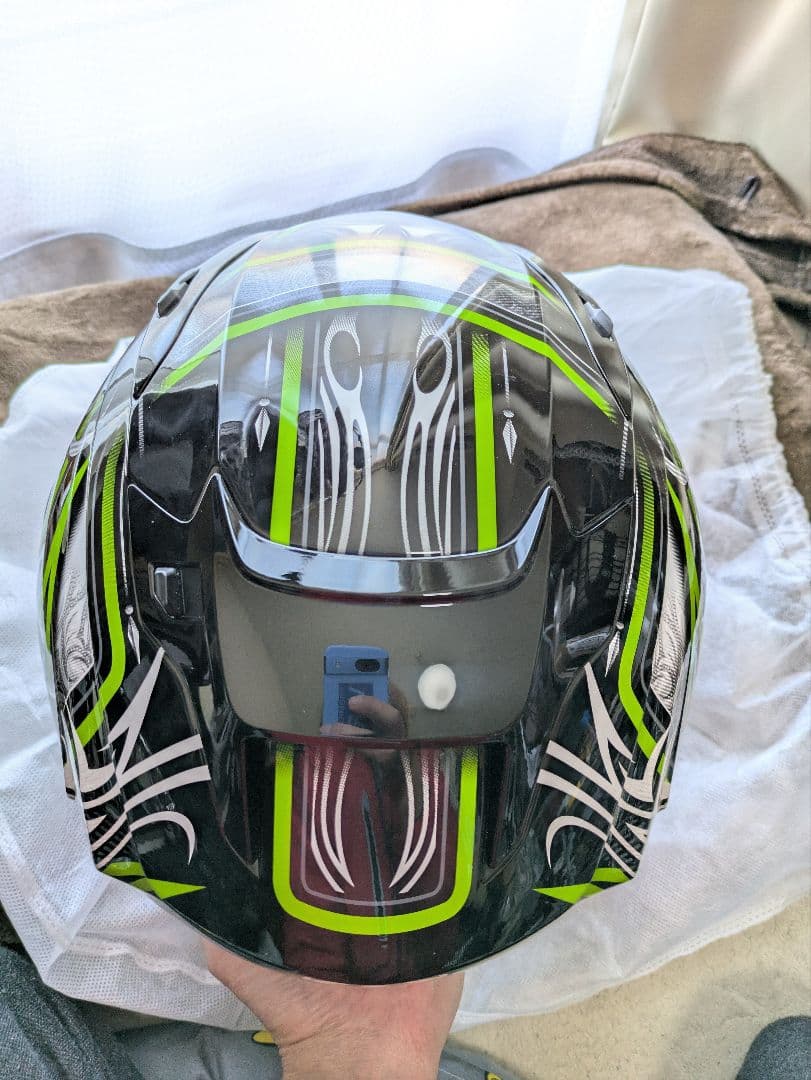 美品OGK Kabuto KAMUI3 別スモークシールド、チークパッド付