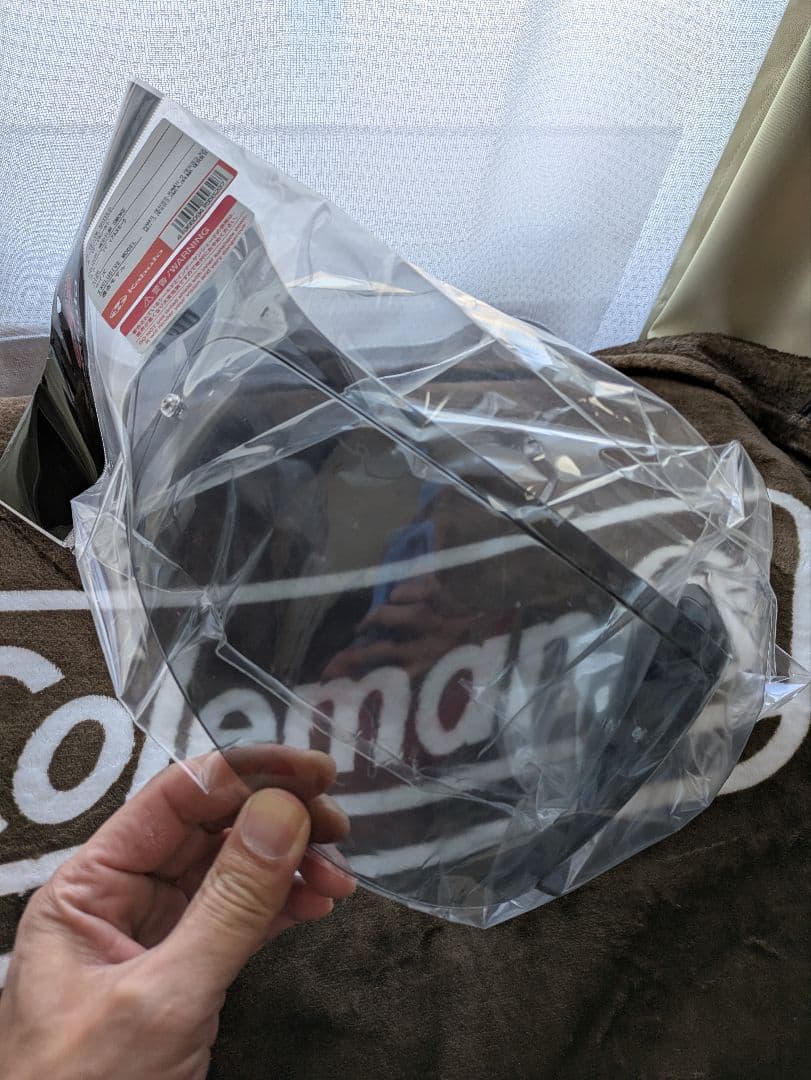 美品OGK Kabuto KAMUI3 別スモークシールド、チークパッド付