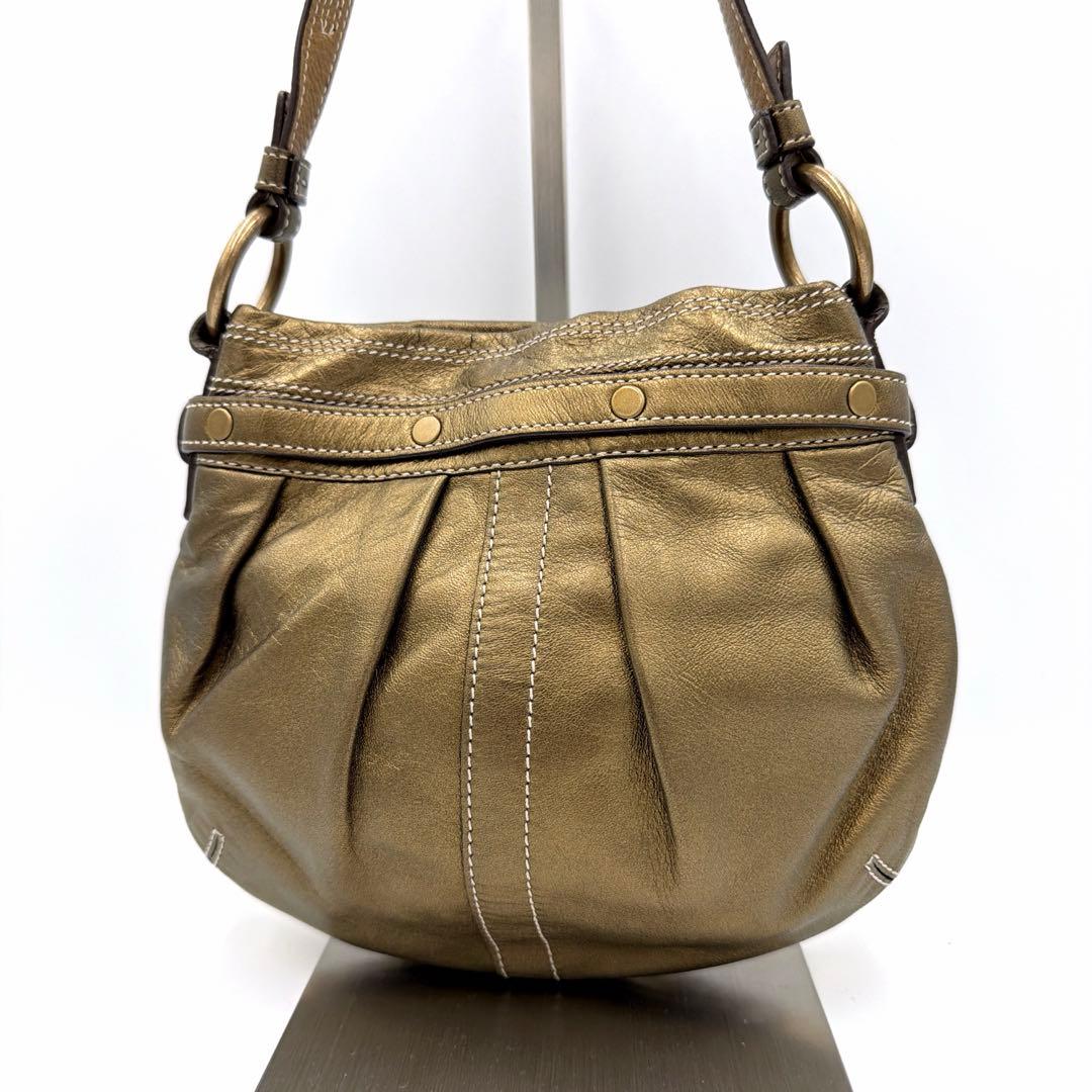 バッグ COACH signature patchwork shoulder bag