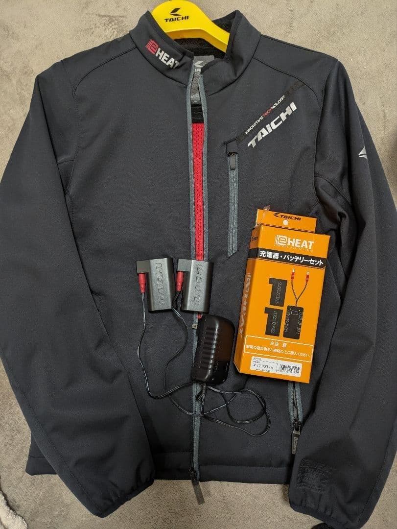 [RSタイチ] ヒートジャケット RSU614　 電熱ウェア　バッテリー付