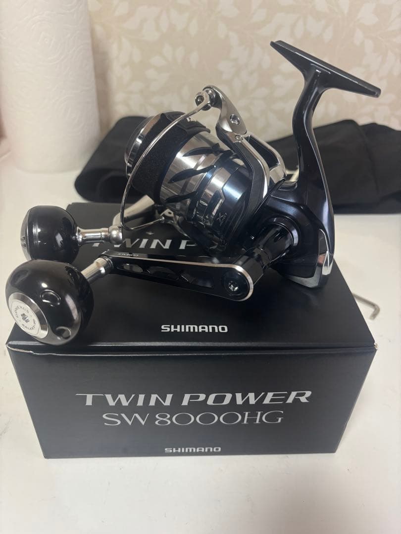 21ツインパワーsw8000HG ゴメクサスパワーハンドル