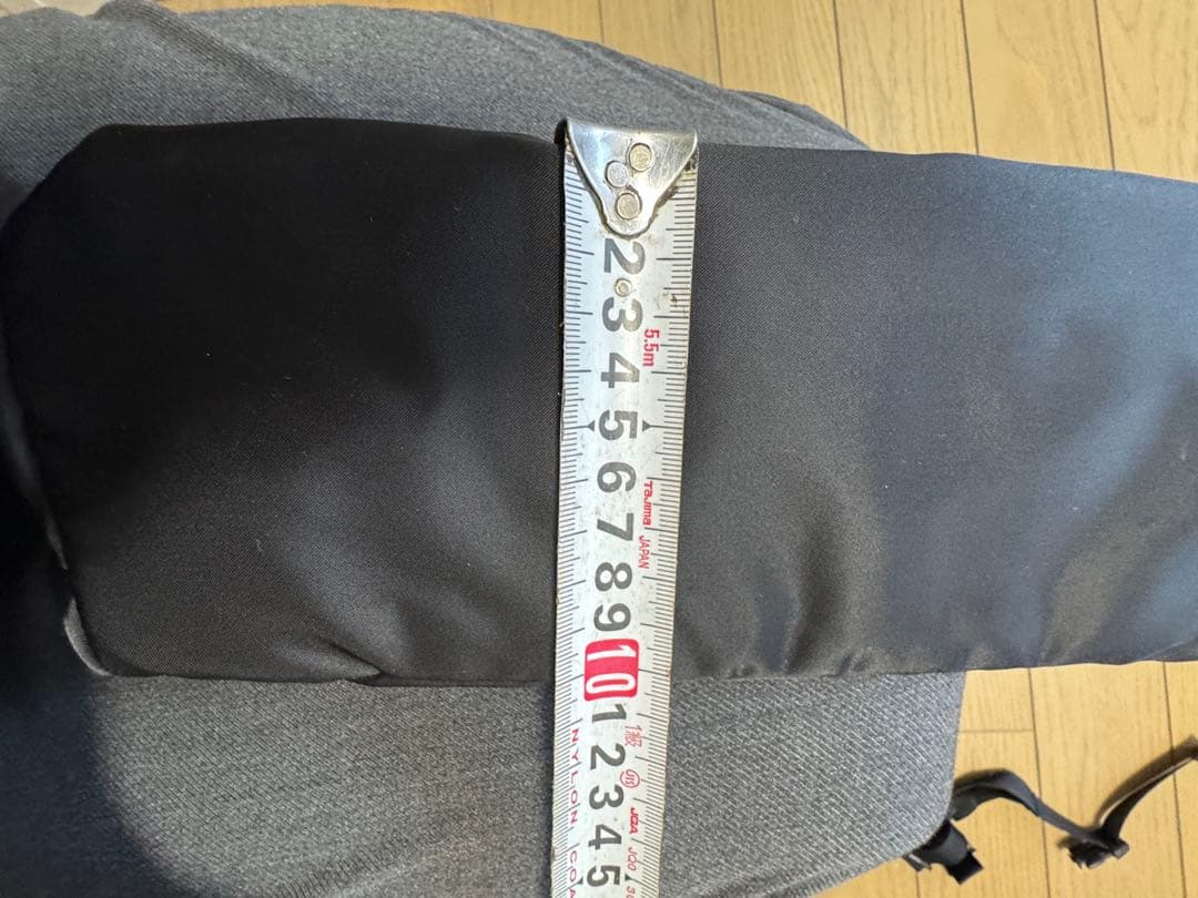 ポーターブラックナイロンバックパック