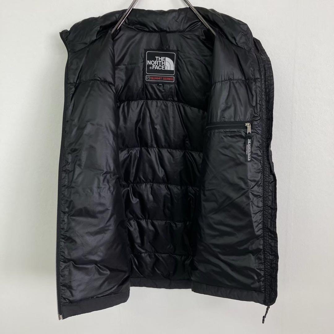 本日限定ノースフェイス SUMMIT ダウンベスト ブラック メンズM