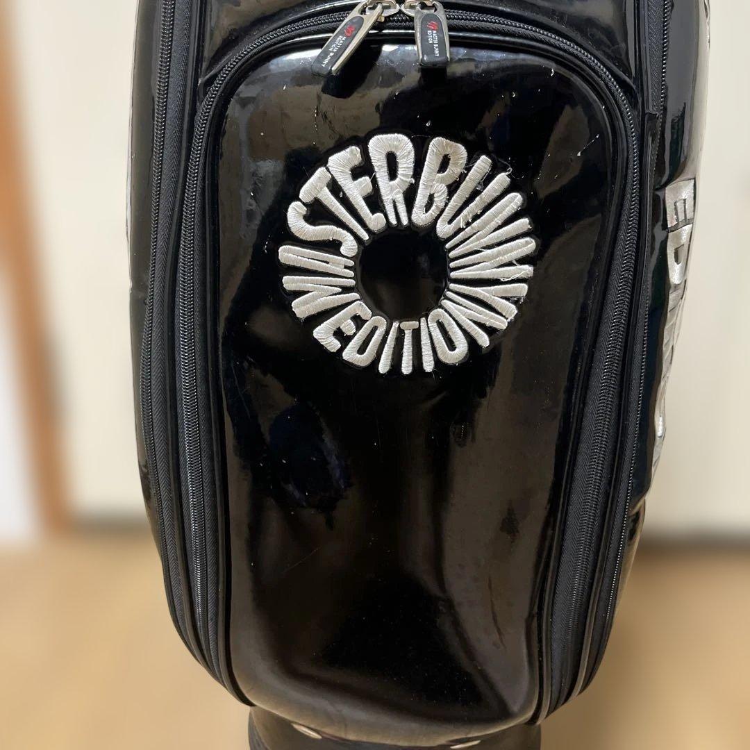 MASTER BUNNY EDITION エナメルゴルフバッグ キャディバック