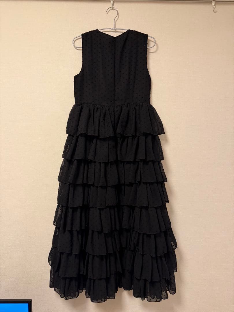 ワンピース Bibiy SARA RUFFLED MIDI DRESS