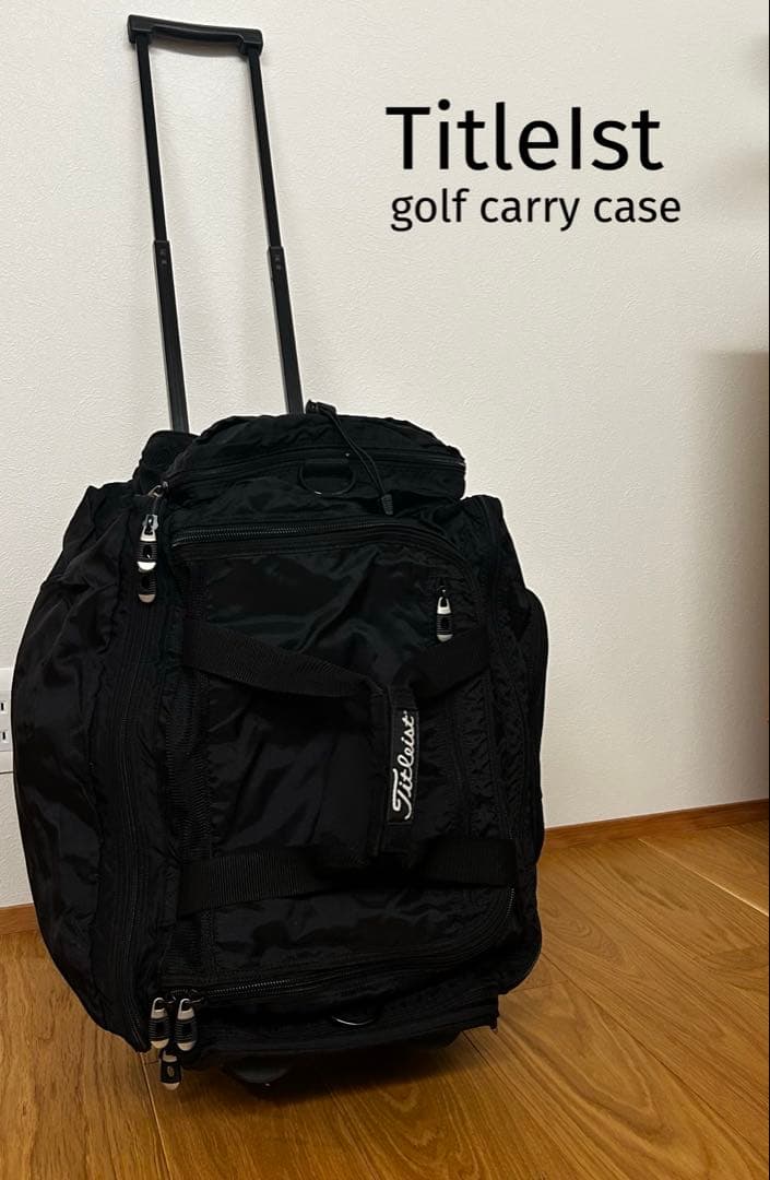 レア　titleist タイトリスト ゴルフ ボストン キャリー バッグ ケース