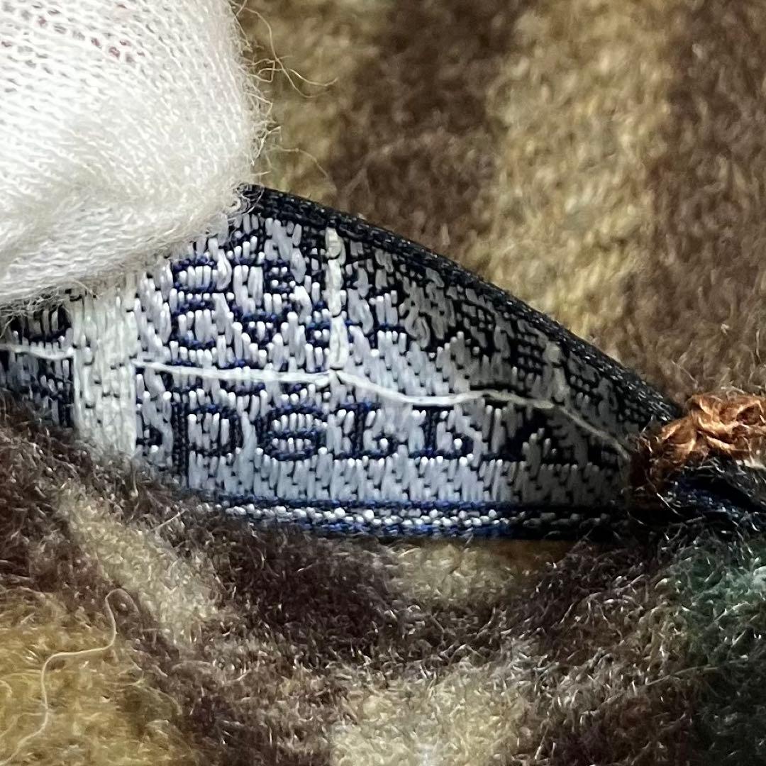 超美品✨バーバリーズ 英国製 80s〜90s カシミヤマフラー 緑 ノバチェック