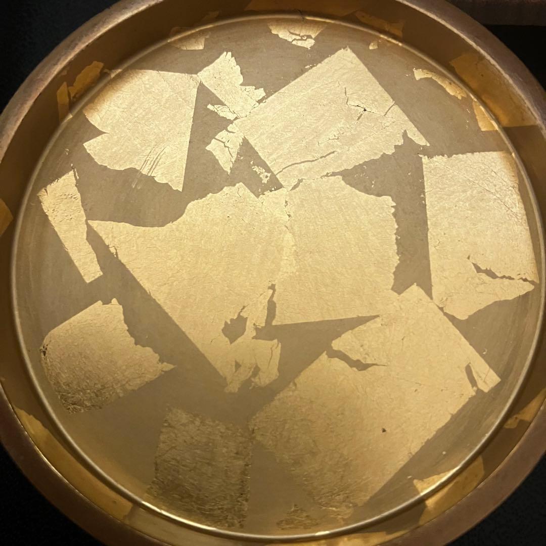 茶道具 香合 曽又真山 輪島塗 片輪車