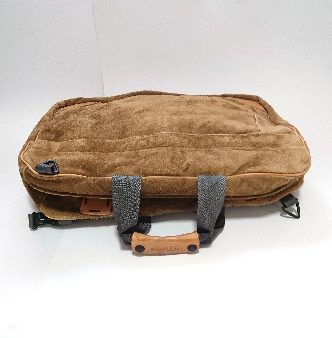 LEALさん 09aw nonnative✨大容量 3way バッグ スエード