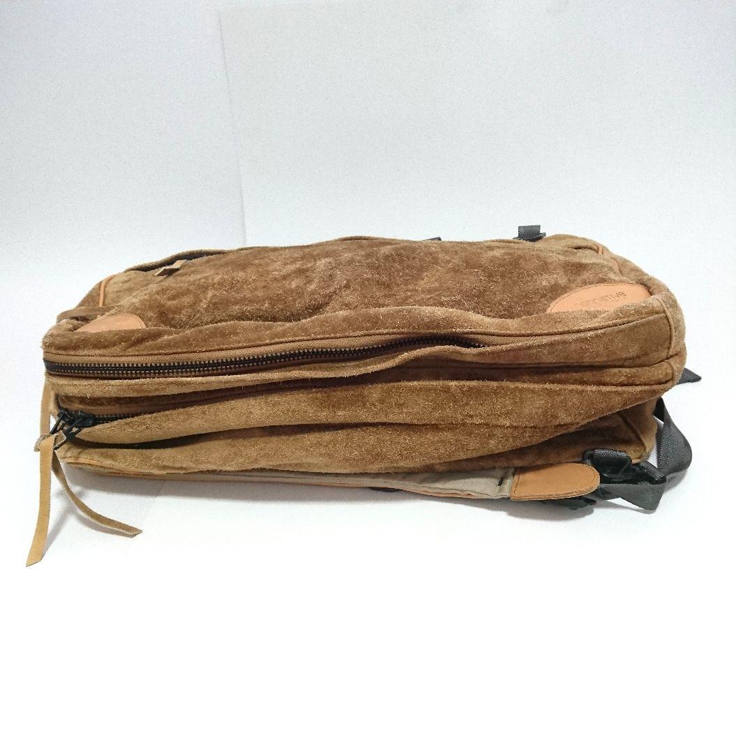 LEALさん 09aw nonnative✨大容量 3way バッグ スエード