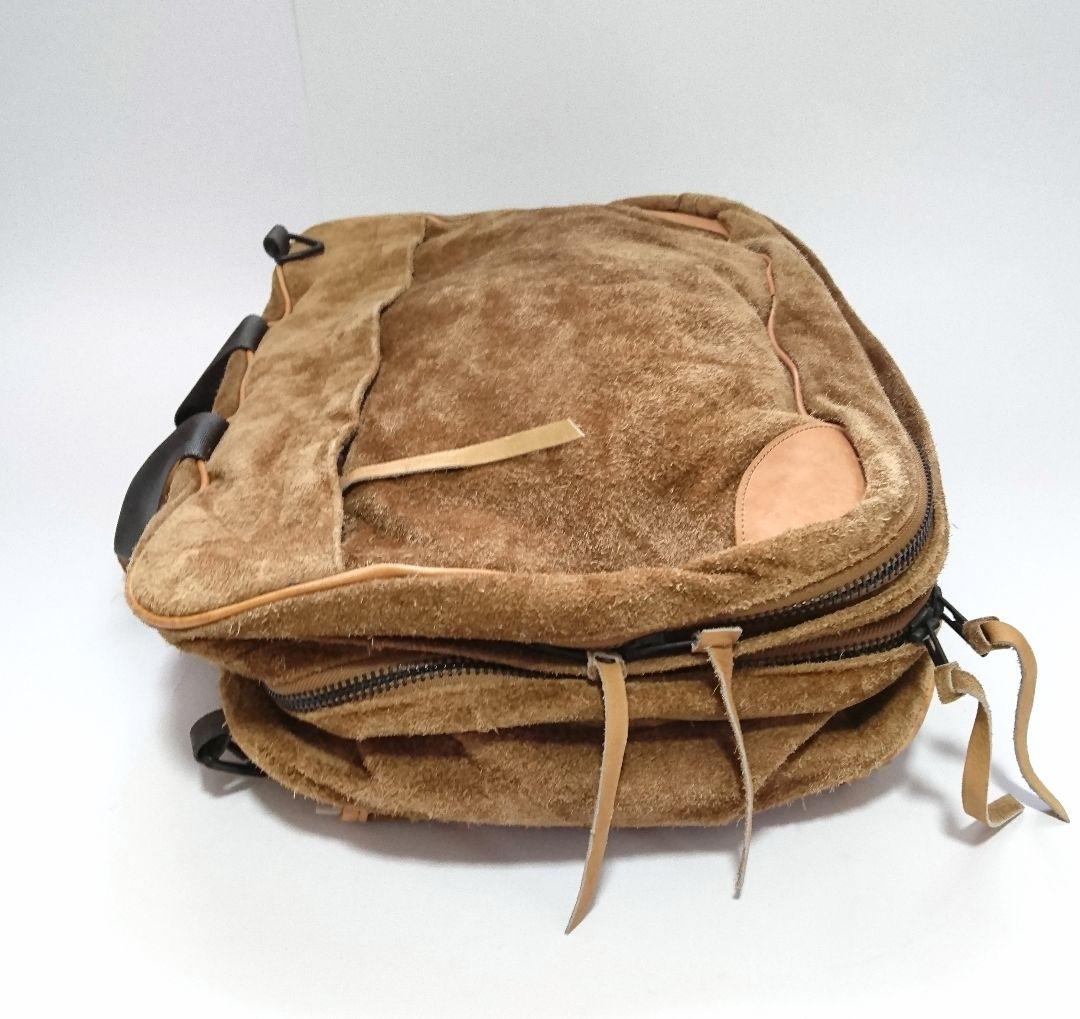 LEALさん 09aw nonnative✨大容量 3way バッグ スエード
