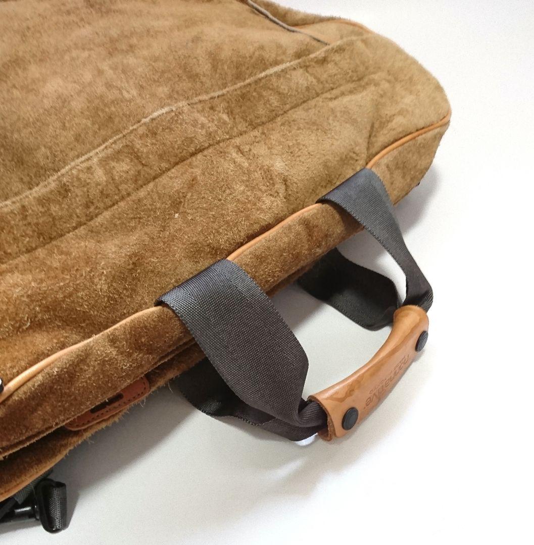 LEALさん 09aw nonnative✨大容量 3way バッグ スエード