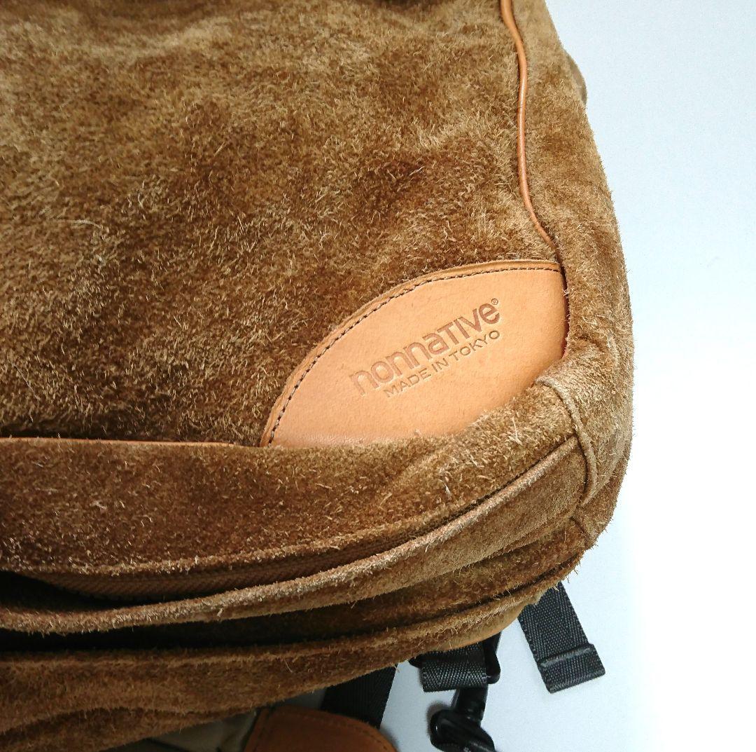 LEALさん 09aw nonnative✨大容量 3way バッグ スエード