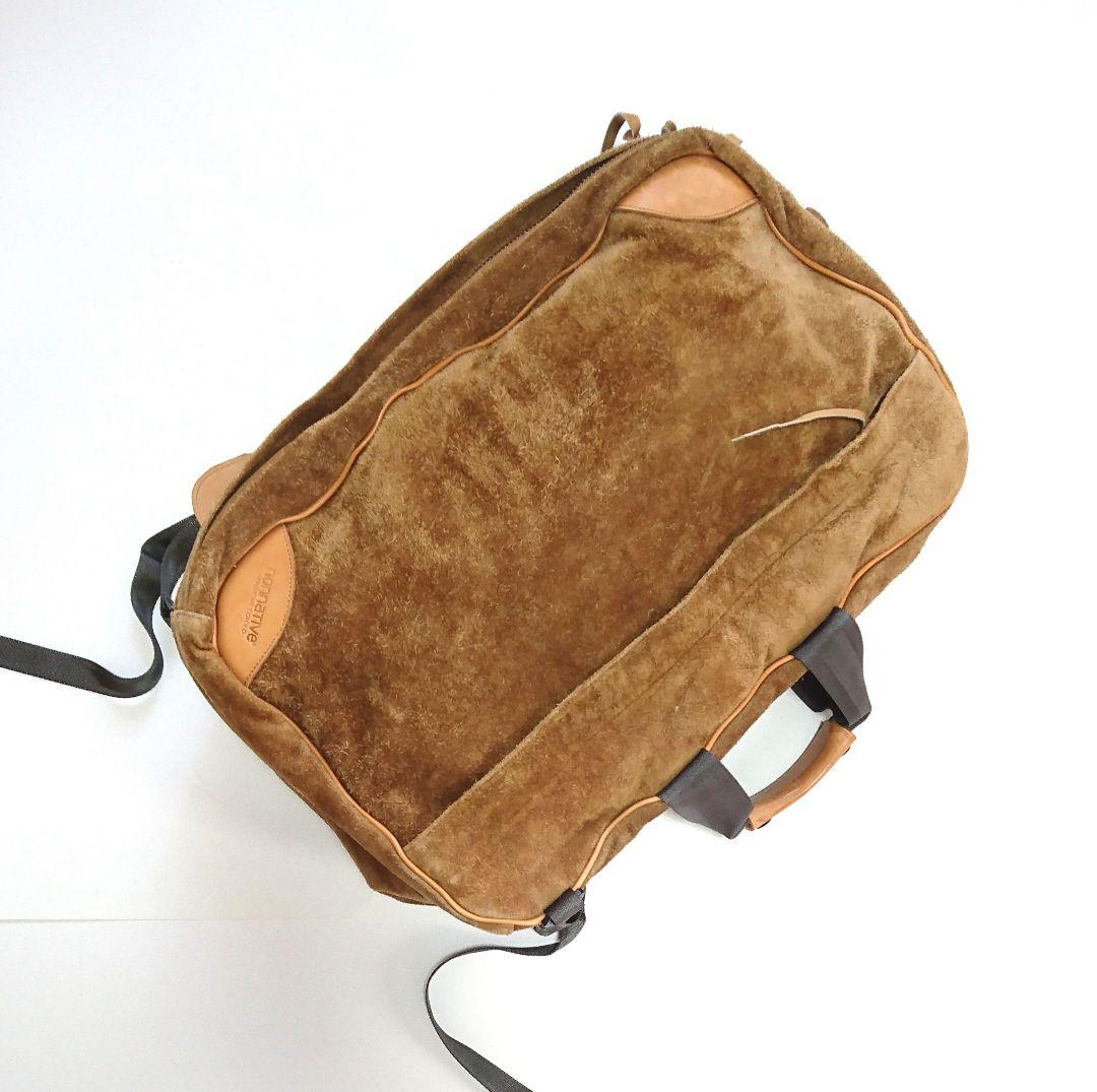 LEALさん 09aw nonnative✨大容量 3way バッグ スエード