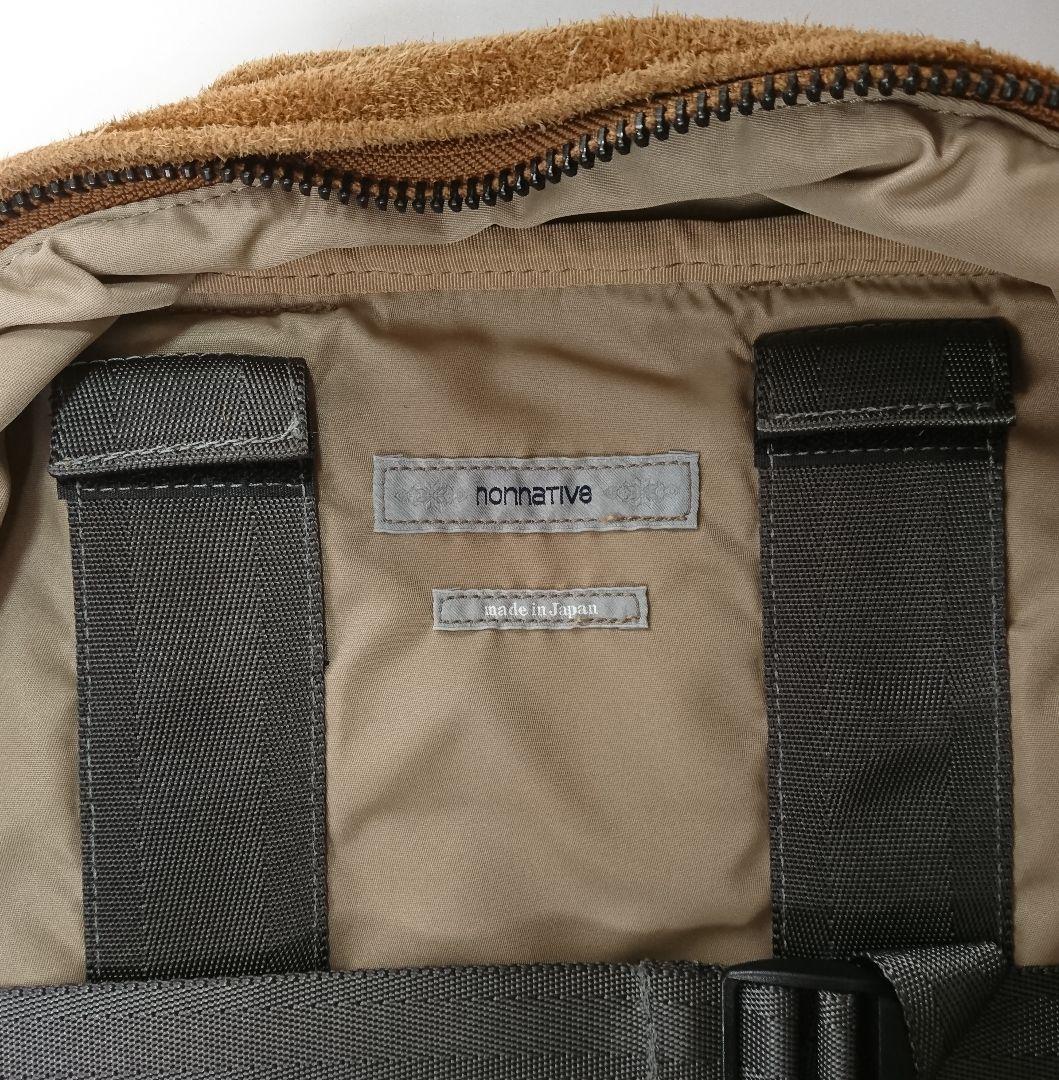 LEALさん 09aw nonnative✨大容量 3way バッグ スエード