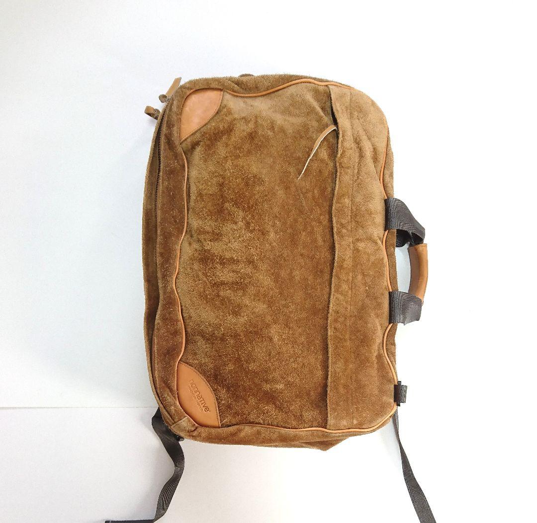LEALさん 09aw nonnative✨大容量 3way バッグ スエード