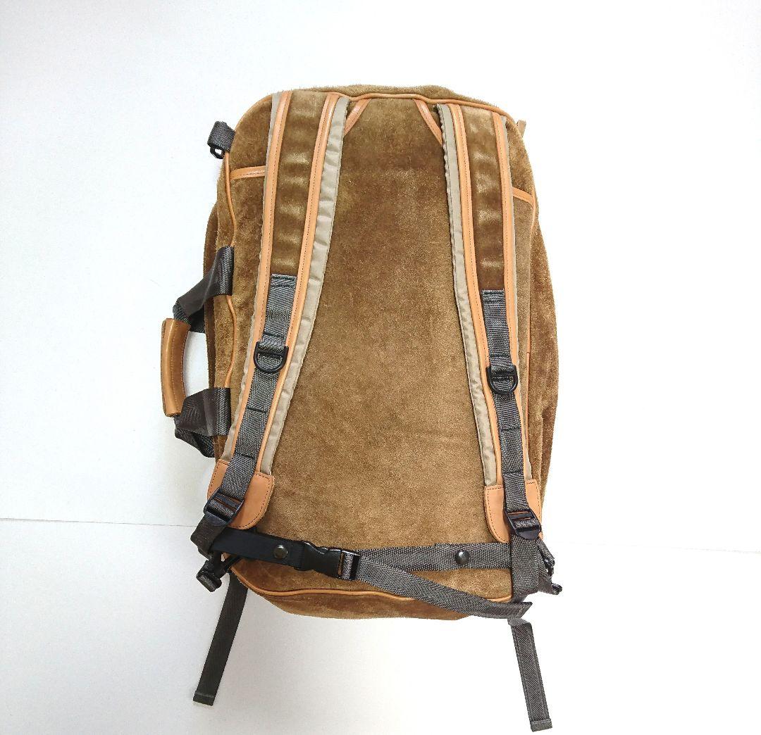 LEALさん 09aw nonnative✨大容量 3way バッグ スエード