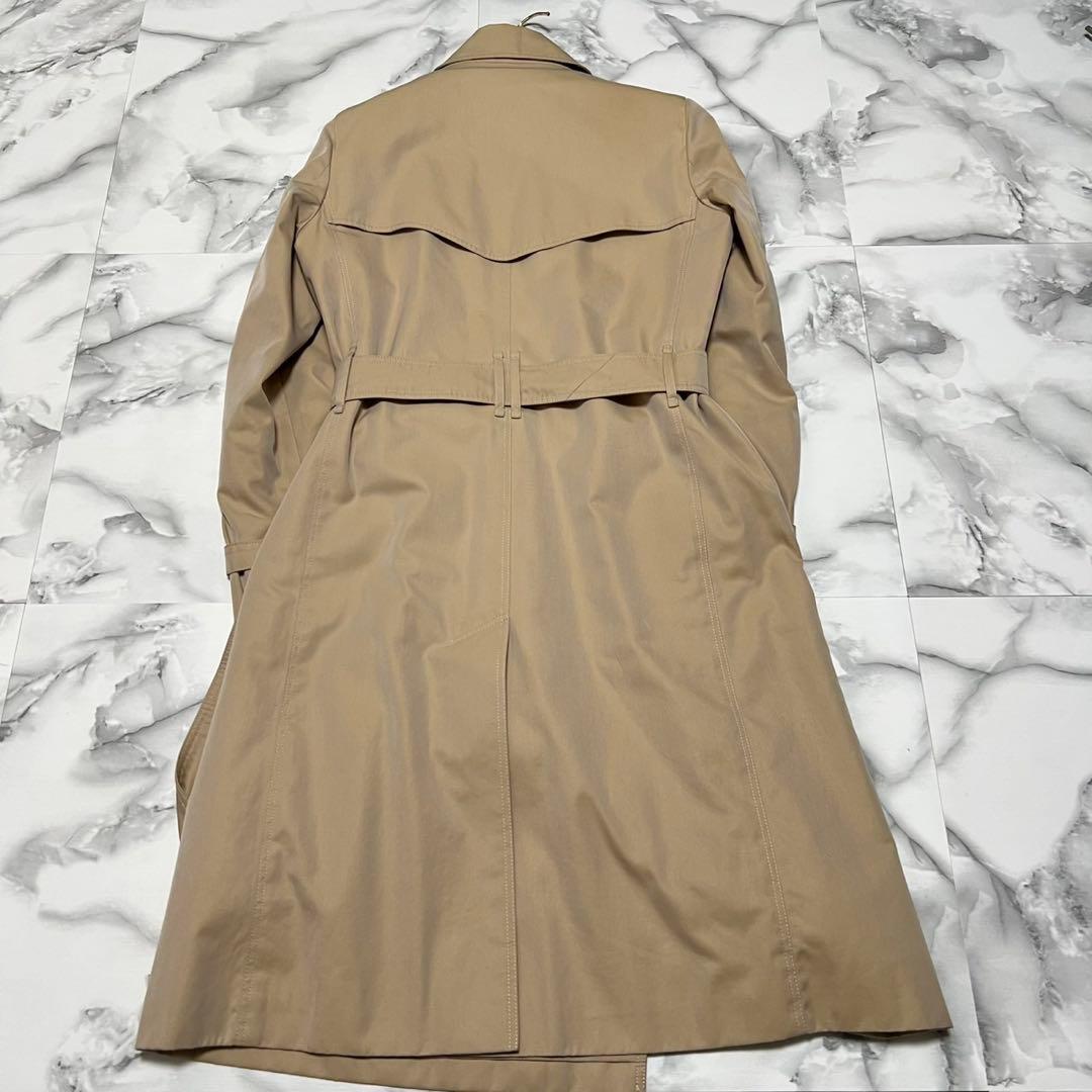 バーバリーロンドン　トレンチコート　ライナー付き　ロング丈　裏地チェック　38