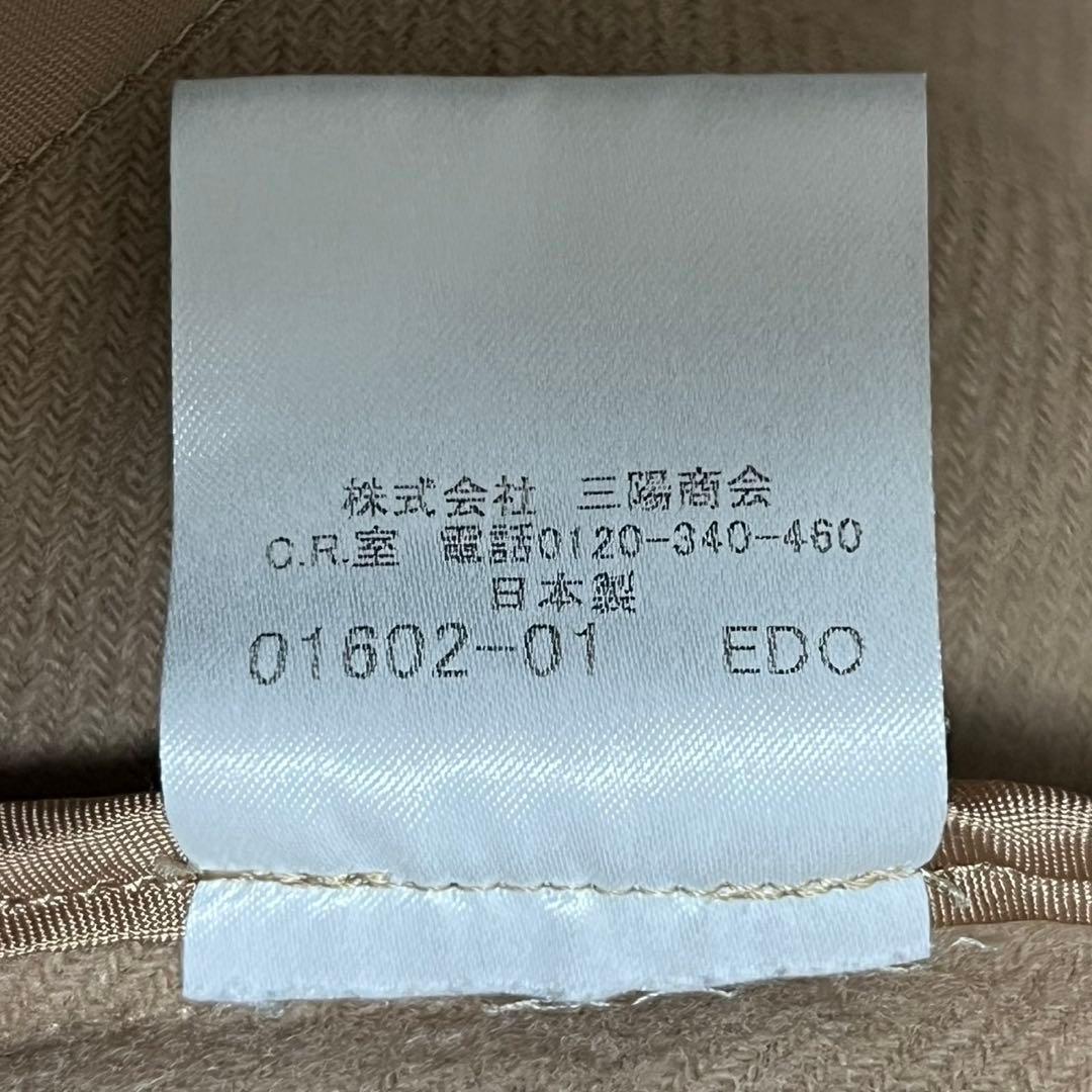 バーバリーロンドン　トレンチコート　ライナー付き　ロング丈　裏地チェック　38