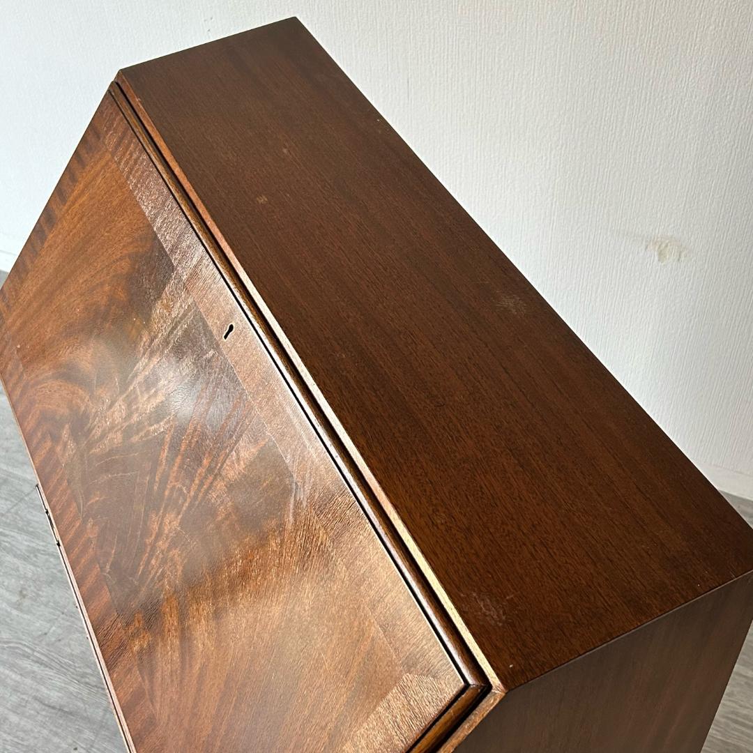 イギリス アンティーク 家具 ライティング ビューロー 英国 チェスト 328A