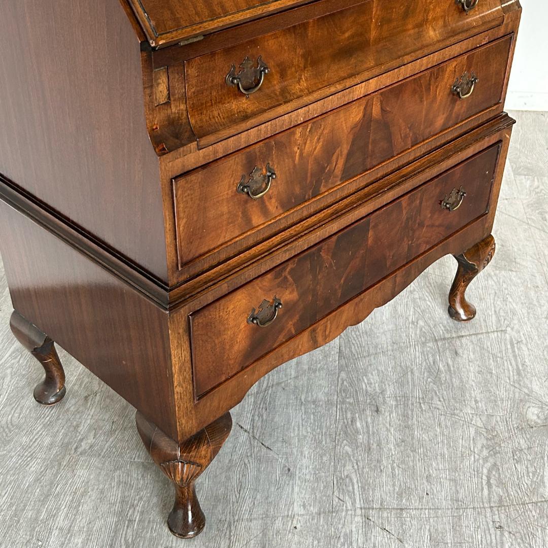 イギリス アンティーク 家具 ライティング ビューロー 英国 チェスト 328A