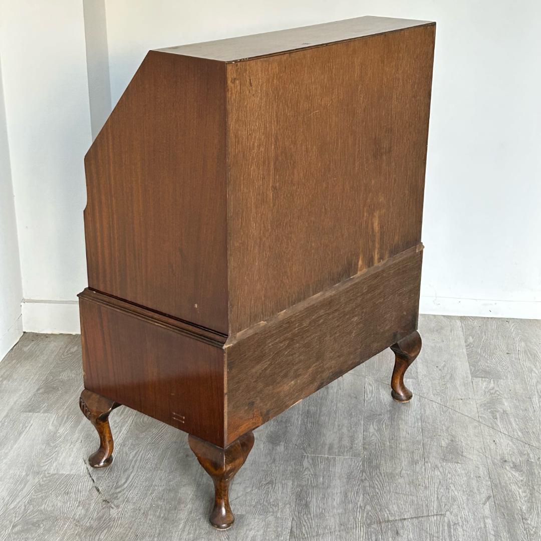 イギリス アンティーク 家具 ライティング ビューロー 英国 チェスト 328A