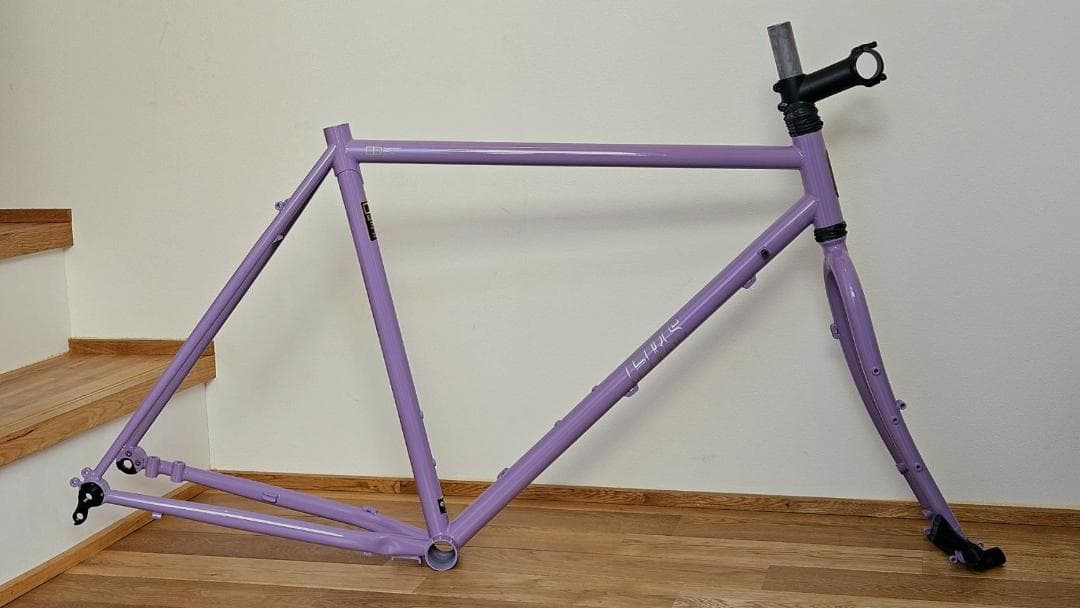 最終値下げ！新品未使用 EBS VOKKA Mサイズ ラベンダー ロードフレーム