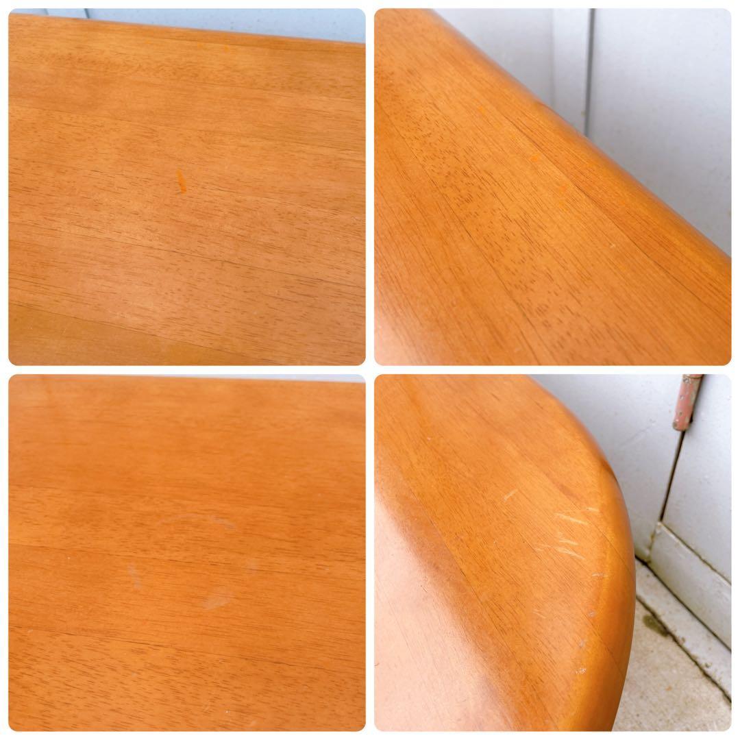 【送料込】マルニ木工 天然木 センターテーブル 楕円形 ローテーブル