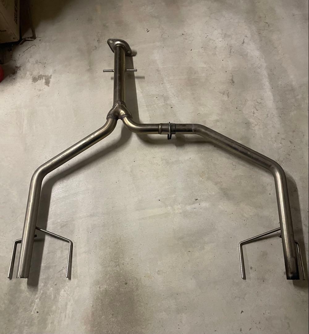 スリーキャッツ ストレートマフラー クラウン マークX