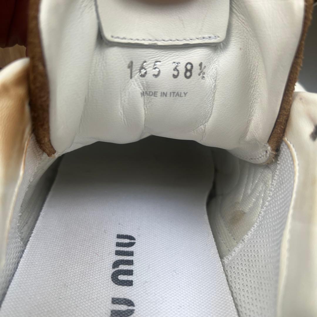 miumiu × New Balance コラボ スエードスニーカー 38.5