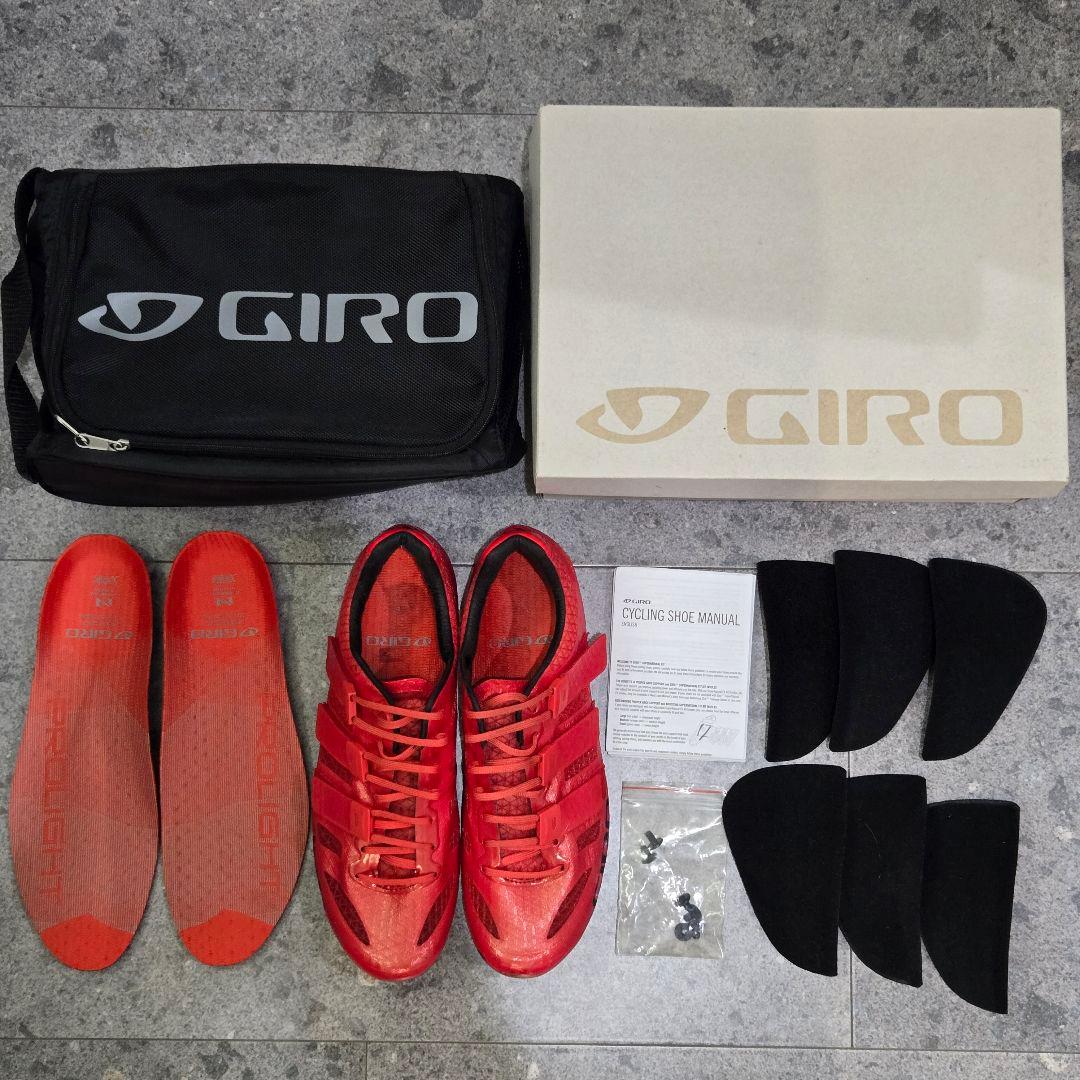 GIRO PROLIGHT TECHLACE 43 超軽量サイクリングシューズ