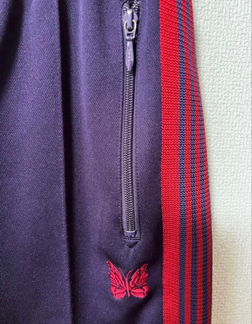 ニードルズ　トラックパンツ　needles パープルレッド 永野芽郁着用