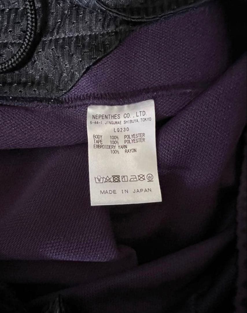 ニードルズ　トラックパンツ　needles パープルレッド 永野芽郁着用