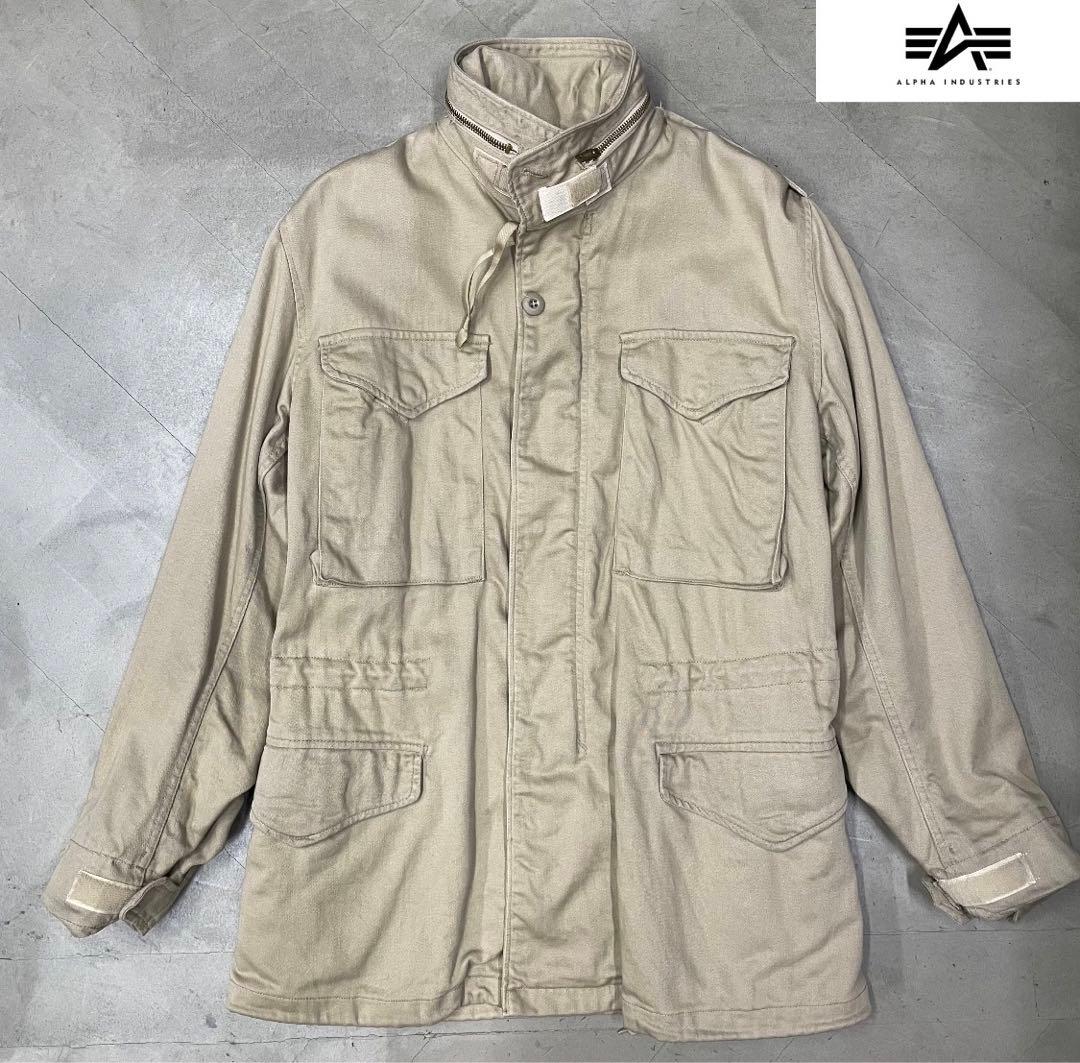 80s 90s ALPHA M-65 フィールドジャケット　USA アルファ