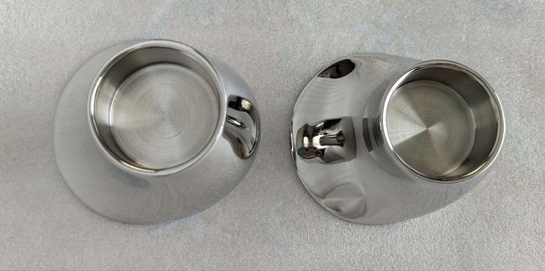 ジョージジェンセン　キャンドルホルダー2個セット　50mｍ　70mm　コブラ