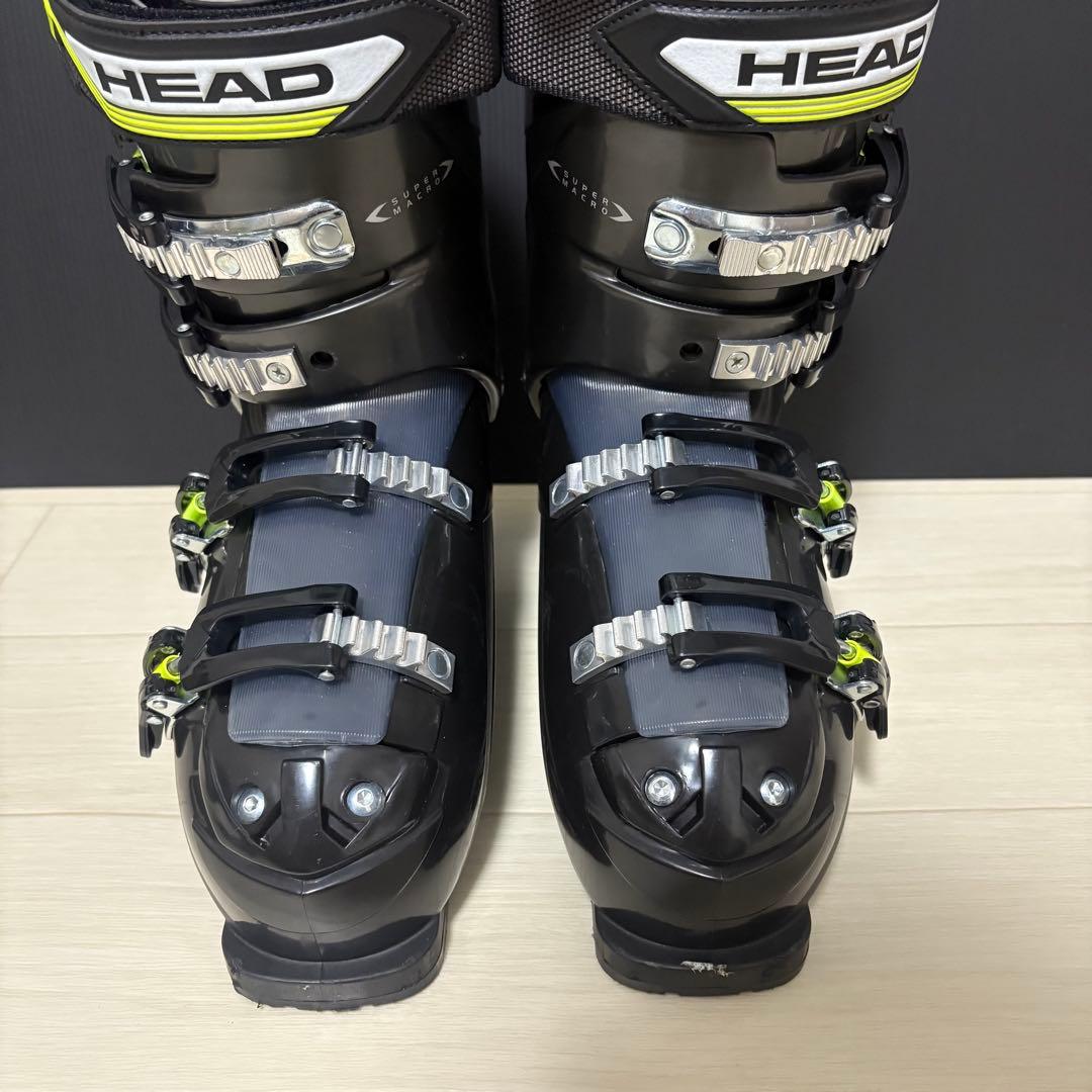 【良品】HEADヘッド CARVE スキーブーツ 黒ブラック26.0〜26.5