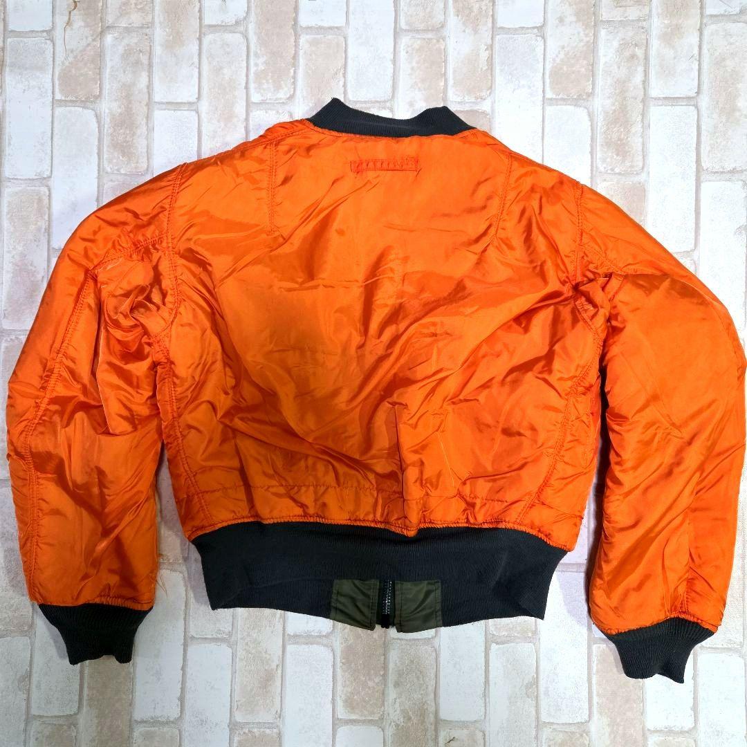 USA製 80s アルファインダストリーズ MA-1 カーキ M